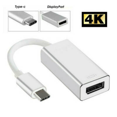 4K Typ C zu auf DP DisplayPort HD Video Adapter Konverter Kabel für Macbook DA