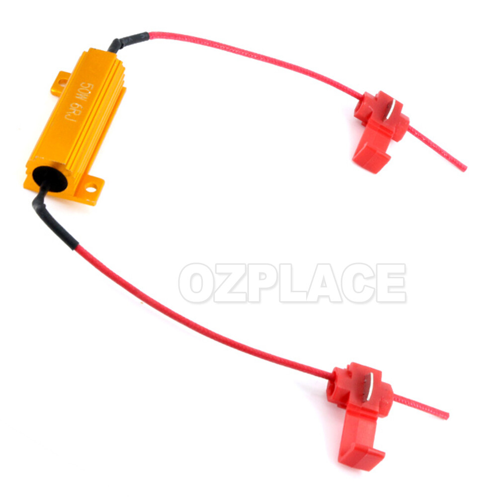 4pcs 12V 50W 6Ω LED Load Resistor Indicator Flash Rate Relay Bulbs