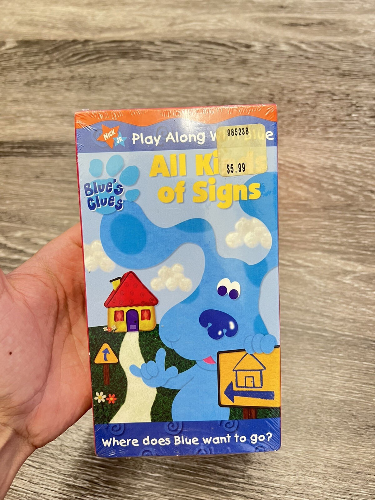 Blues Clues - All Kinds of Signs (VHS, 2001) for sale online | eBay