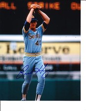 SEATTLE MARINERS RICK HONEYCUTT SIGNED 8X10