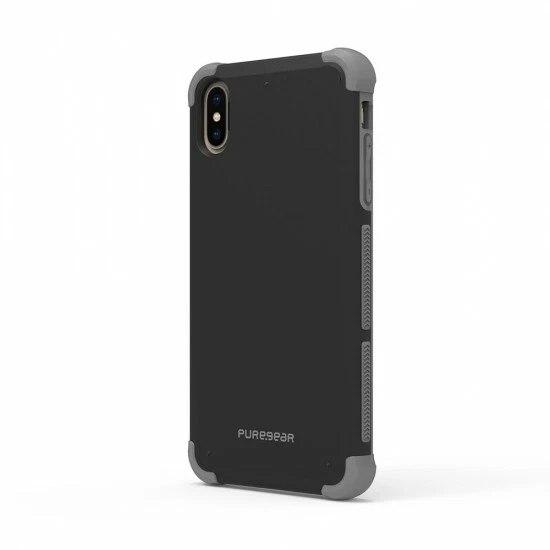 Funda protectora contra caídas DualTek iPhone XS Max grado militar | Negra mate Foto 4 de 4