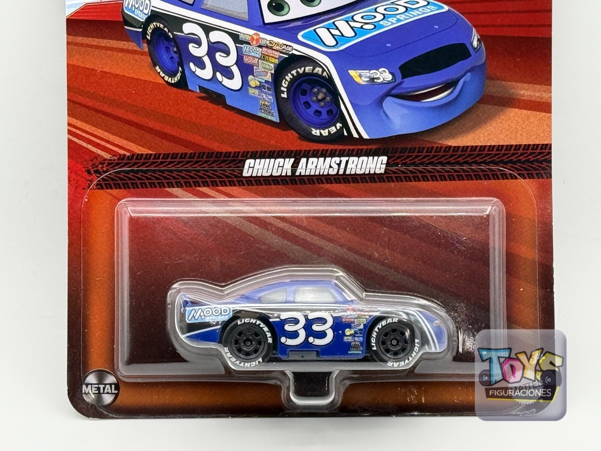 Disney Pixar Cars Chuck Armstrong - Mood Springs #33 Metal Red