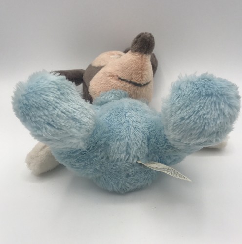 Disney Plush Mickey Mouse Baby Rattle Light Blue Disneyland Resort Stuffed Lovey - Picture 6 of 8