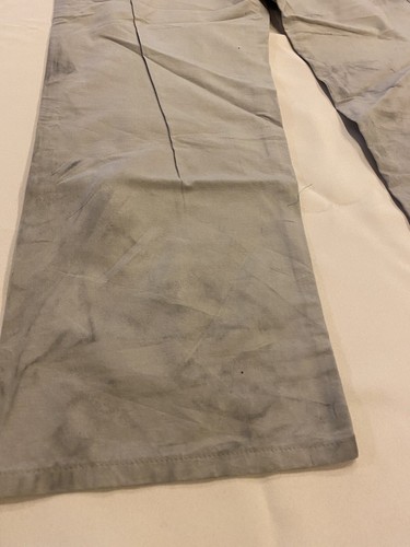 Carhartt Carpenter Mens sz (30x31 Appox) Beige Twill Work Pants - Distressed - Picture 12 of 15