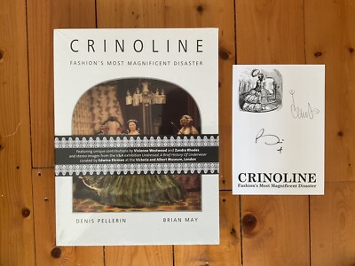 Crinoline Hard Back by Denis Pellerin, Brian May-Rare Signed-RACC