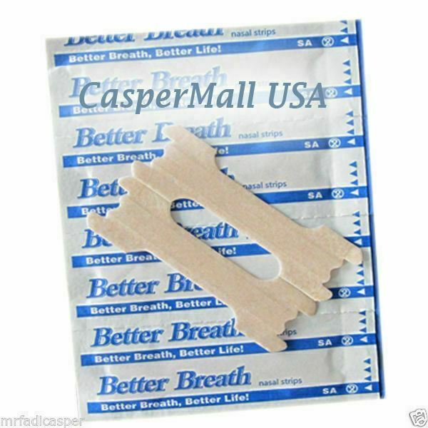 120 Pieces Better Breath/Reduce Stop Snoring Right Now Large/Tan Nasal