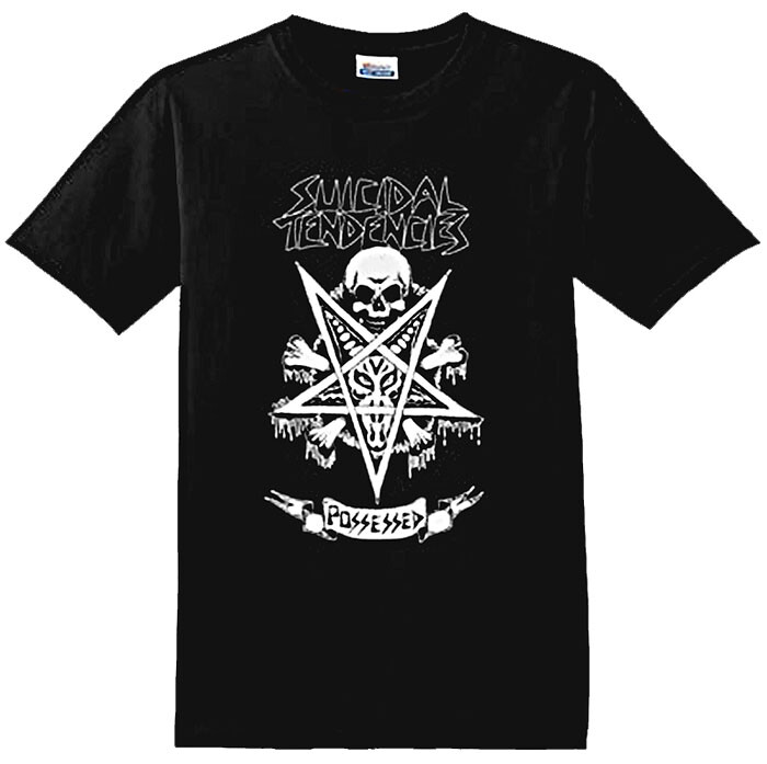SUICIDAL Tシャツ Suicidal Tendencies Official FlipSkull T-Shirt with Sticker