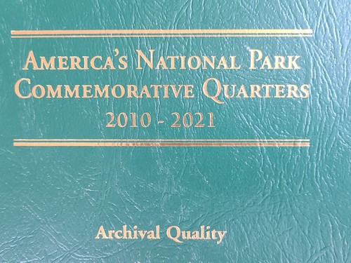 Carpeta Littleton LCF39 para cuartos de parque nacional de EE. UU. conjunto de fechas 2010-2021 - Imagen 9 de 9