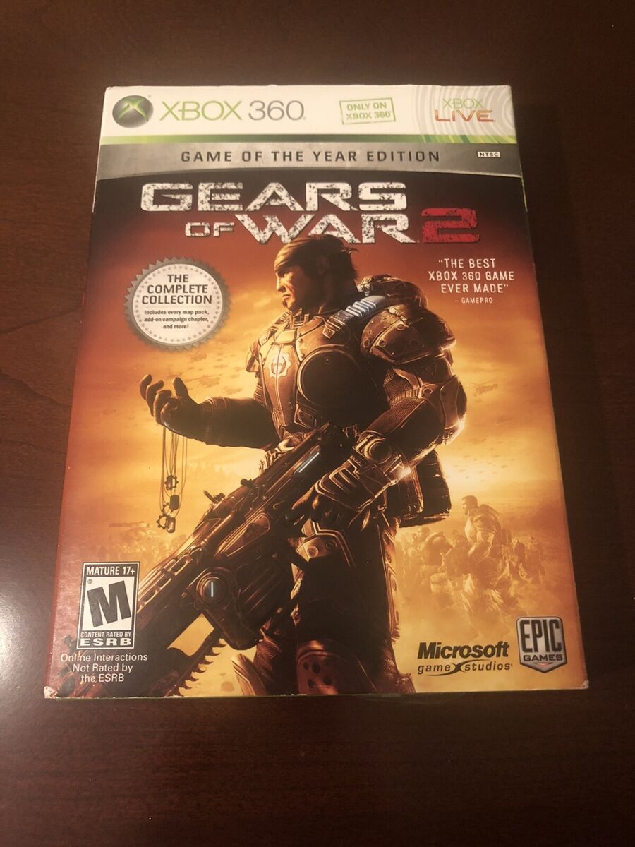 Gears Of War 2 (Game Of The Year) (Bilingal Cover) (XBOX360) on XBOX360 Game