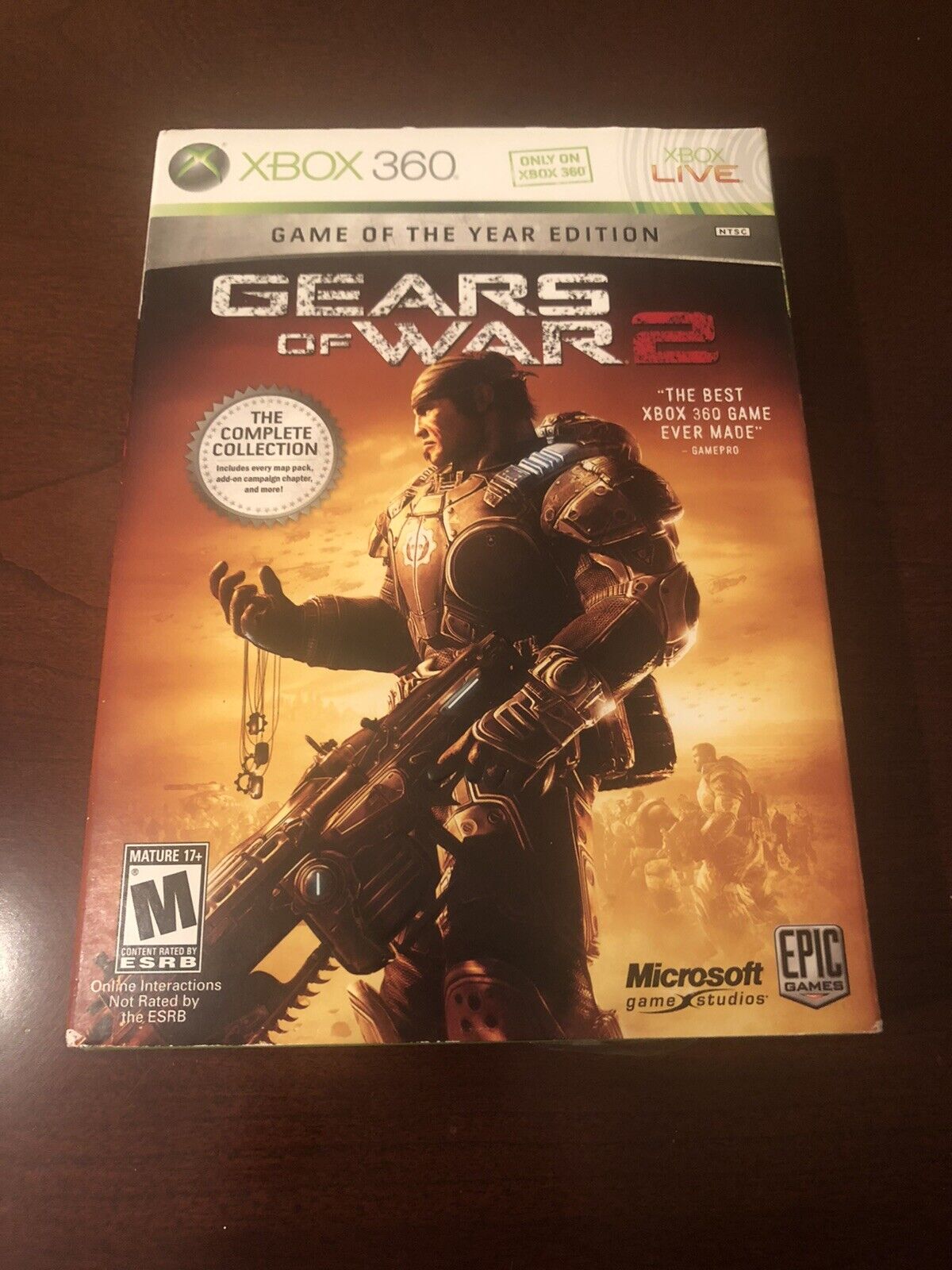 Jogo Gears Of War 2 Xbox 360 Usado - Meu Game Favorito