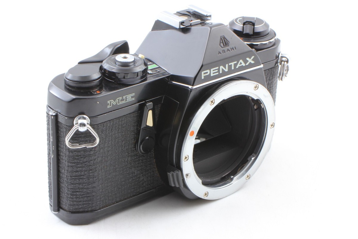 Exc+5 ] Pentax ME SLR Film Camera Black SMC Pentax-M 50mm F1.7