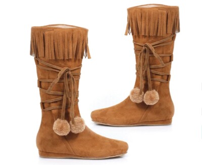 CHASING FIREFLIES DAKOTA FRINGE BOOTS SIZE 11/12 FOR REAGLE EAGLE/ARCHER COSTUME