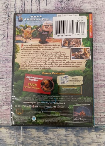 4 Disney DVDs: Brave, Up, The Search For Santa Paws, Chicken Little - New Sealed - Picture 6 of 13