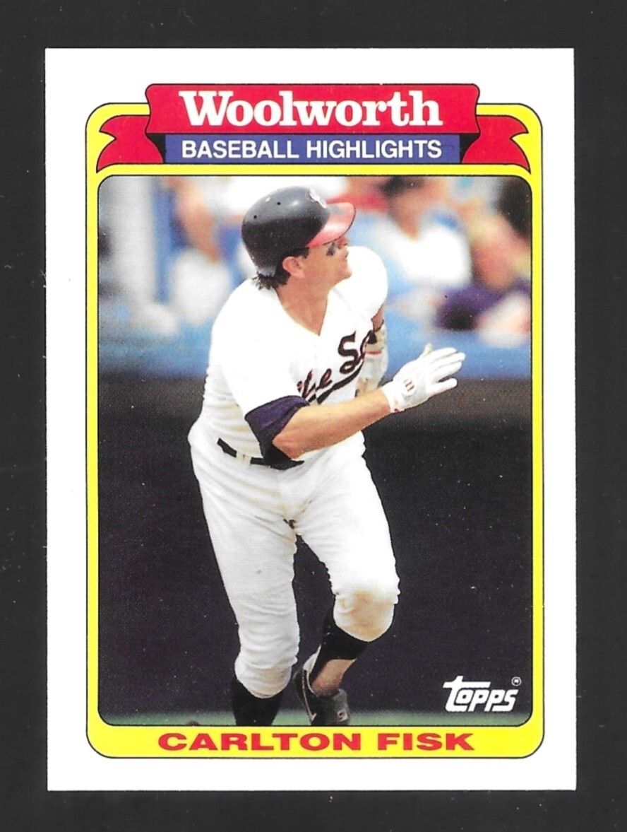 1991 Topps Woolworth Baseball Highlights #12 Carlton Fisk