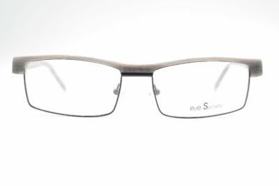 Eye Society Browline 4006 Col. 19 56[]17 140 Grau Schwarz oval Brille Neu