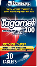 SM Tagamet HB 200 mg Cimetidine Acid Reducer and Heartburn Relief 30 Count