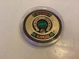 CASINO GOOD LUCK POKER CARD GUARD LAS VEGAS 