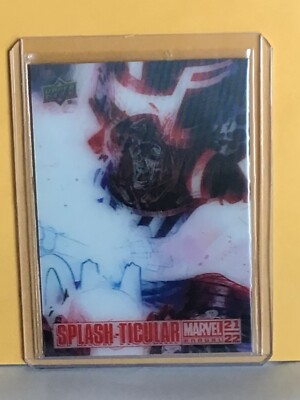 2021-22 Upper Deck Marvel Annual Slash-Ticular Thor Thor#6 SSP