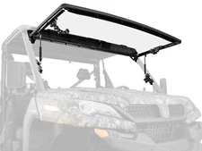 SuperATV Scratch Resistant Flip Windshield for CFMOTO UForce 1000 (2023)