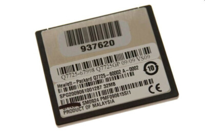 Q7725-67998 - 32MB Compact Flash Module (MFP FMC 32MB) 