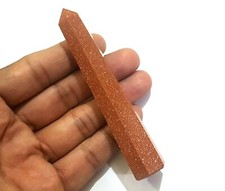 Red Sparkling Goldstone Spiritual Protection Massage Wand Divine Energy Wand