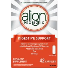 Align Probiotics Daily Supplement Digestive Care Irritable Bowel Gas 42 pcs NEW