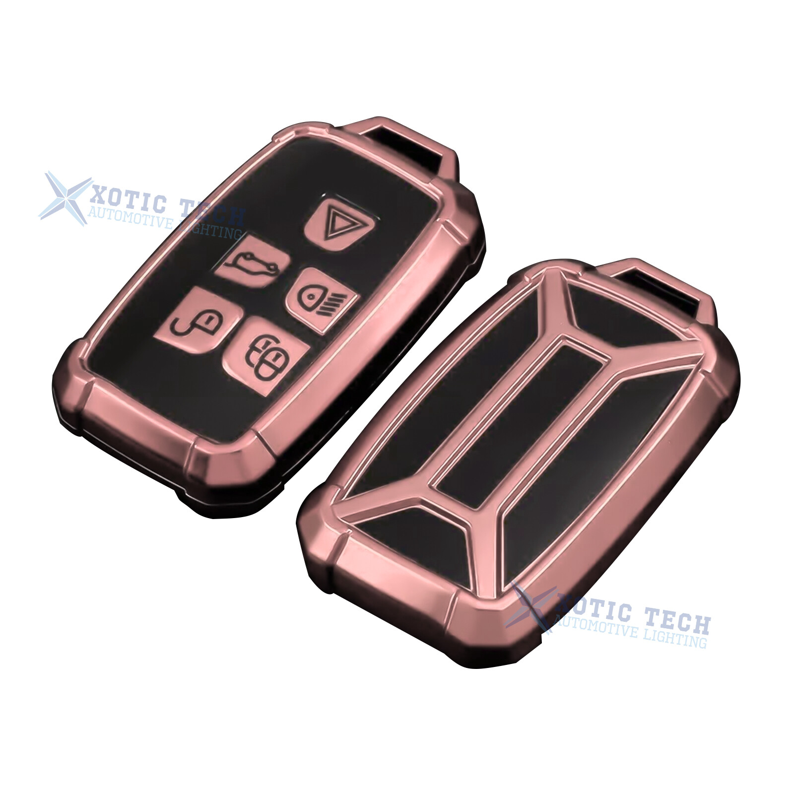 Armor Style Pink Full Seal Remote Control Key Case Shell For Range ...
