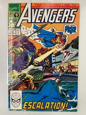 THE AVENGERS #322 Nicieza-Ryan-Ivy-Gruenwald-Reddington-Knight - Original USA*