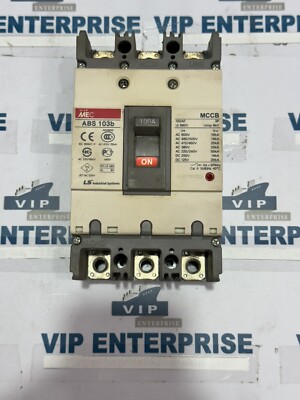 LS ELECTRIC ABS 103B CIRCUIT BREAKER 100AMP 220VAC FREE FAST SHIPPING