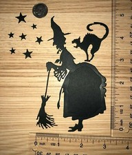     WITCH CRAFT tim holtz cardstock paper die cut embellishments HALLOWEEN