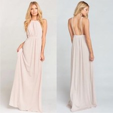 NWT Show Me Your Mumu Amanda Maxi Dress Show Me The Ring Crisp Size XL