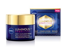 Nivea Luminous 630 Spotclear Night Complexion Repair Radiant Healthy Skin 50ml.