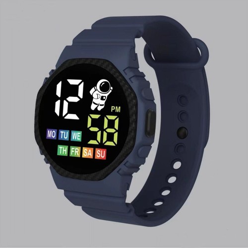 Wasserdicht Sport uhr Multifunktion uhr Armbanduhren Digitaluhr Für Kinder - Picture 15 of 15