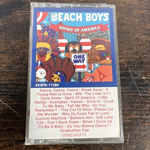 The Beach Boys Spirit of America Cassette 1975 Capitol 4xww 11384