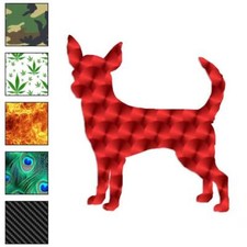 Chihuahua Dog, Vinyl Decal Sticker, 40 Patterns  3 Sizes, 1934
