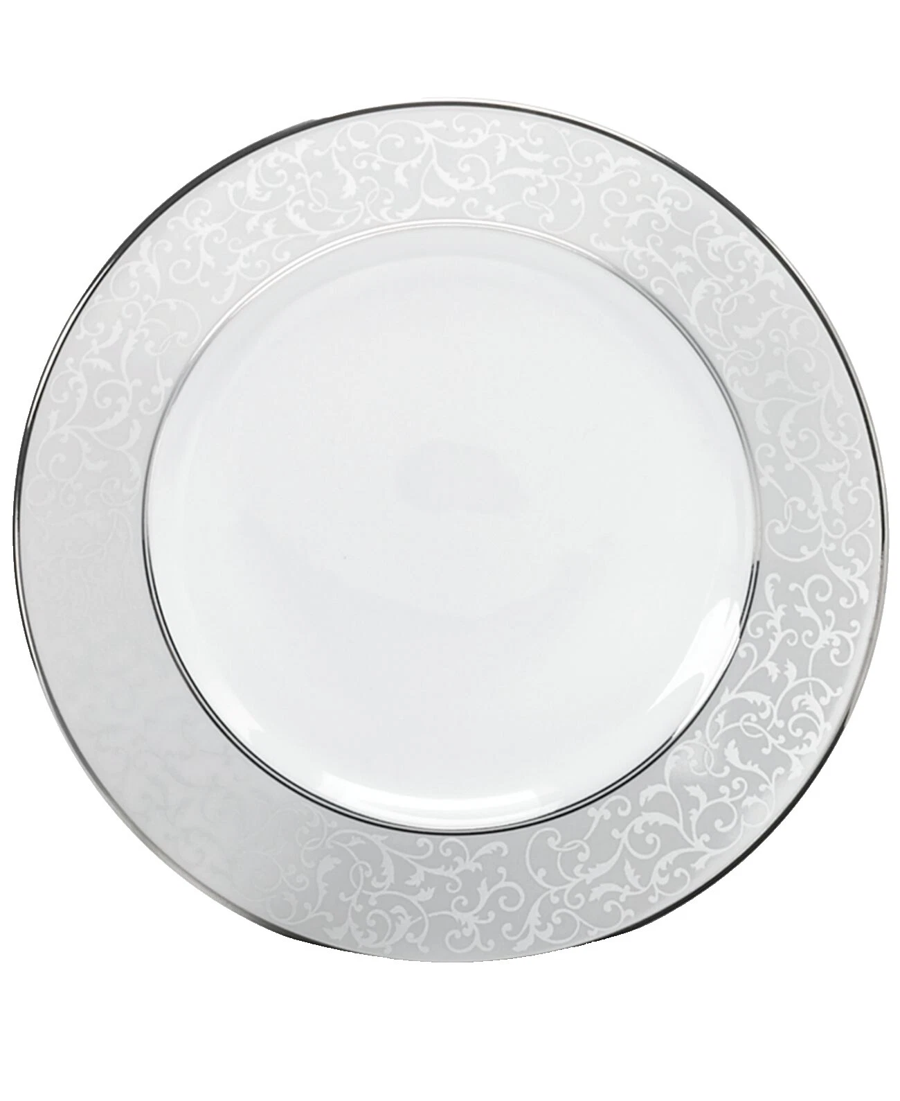 Platos de vajilla de porcelana blanca Mikasa