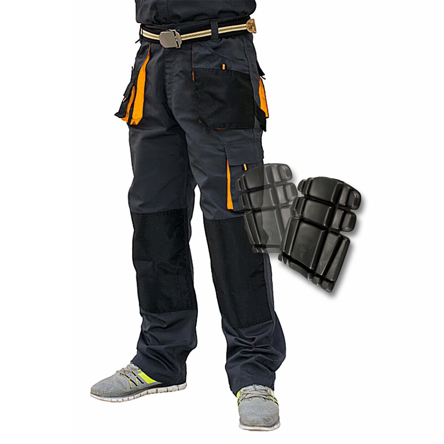 Dungarees Overalls HDuty WORK CLOTHES_B&B Trousers Knee Pads Jacket