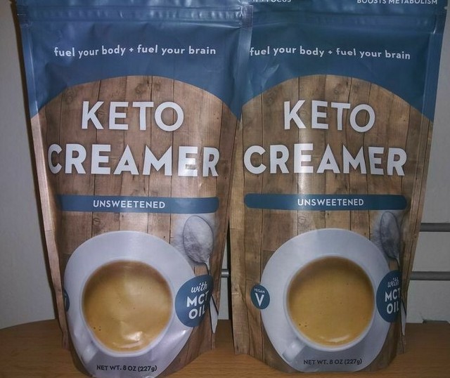 2 Keto Creamer Mct Oil, Dairy Free Super Creamer Unsweetened VEGAN eBay