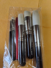HAKUHODO Basic Selection Black Makeup Brush Basic Set of 6B Made In Japan NEW