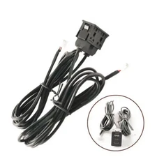 Car Dash Flush Mount Type C USB Port Panel Interface Extension Cable Adapter Kit