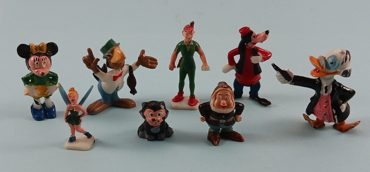 MARX TOY disneykins ピノキオ プレイセット　1961年 Vintage Marx Disneykins | Pinocchio Set of 3 | Hand Painted