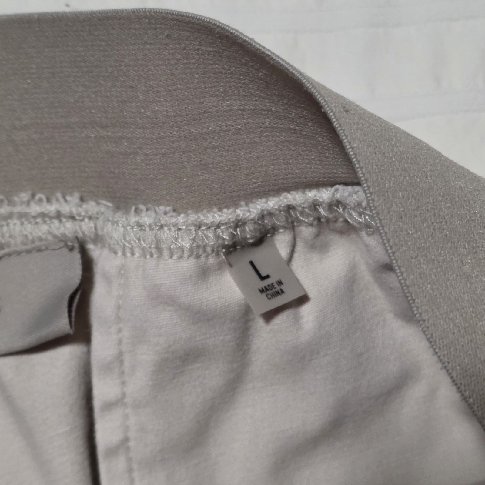 Essentials Fear of God Khaki Pants Men Large 34x31 Beige Bagggy Fit EUC thumbnail 12