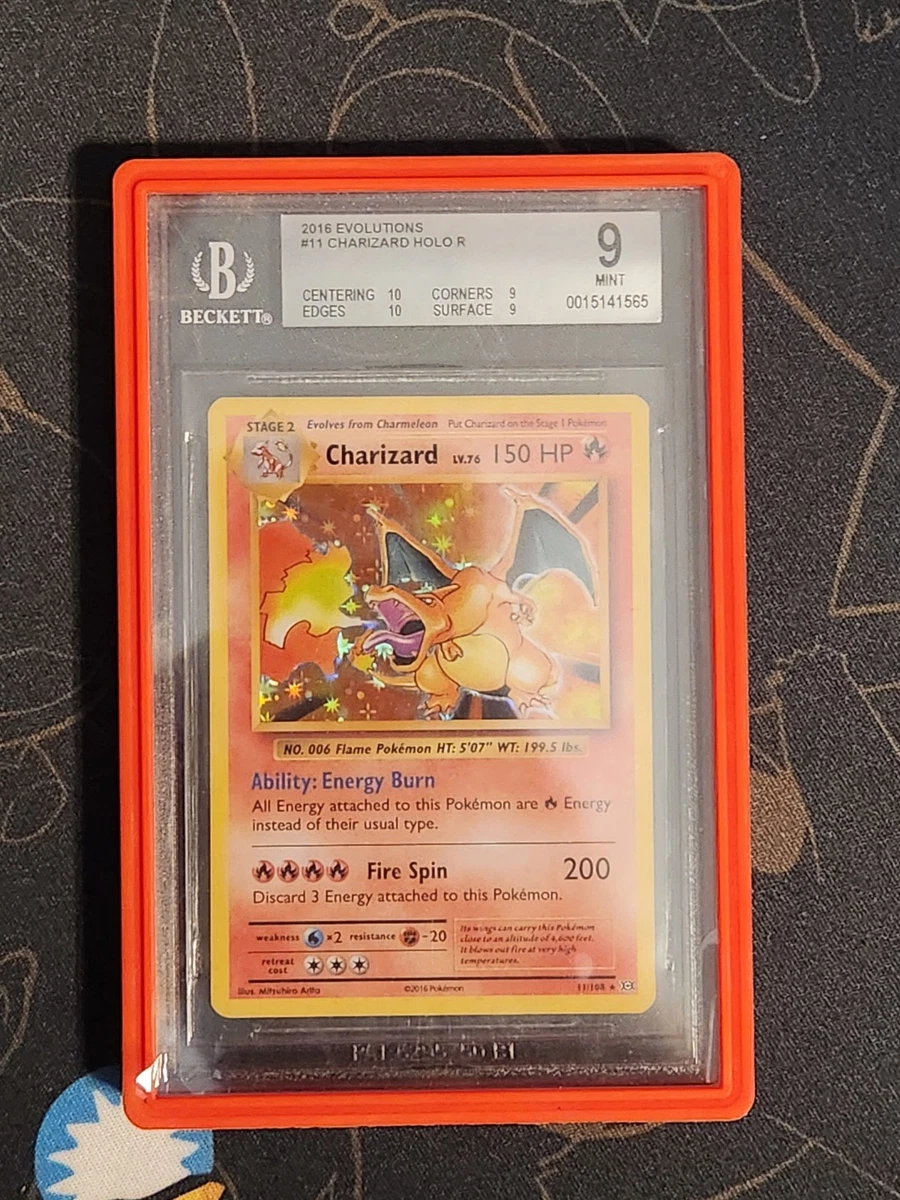Charizard Pokémon TCG Evolutions Holo Rare Individual Collectible
