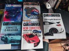 Lot of 7 Car and Driver Magazine Jan Feb/March April May Oct Nov Dec 2023