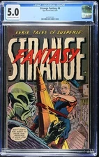 STRANGE FANTASY #6 - CGC-5.0 - Golden Age - Pre-Code Horror
