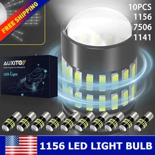 20x Super Bright White 1156 1141 1003 RV Trailer 48-SMD LED Interior Light Bulbs