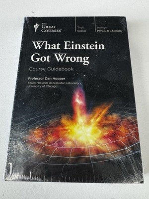 NEW SEALED What Einstein Got Wrong DVDs & Guidebook Great Courses