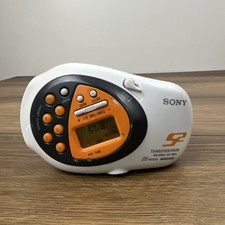Sony S2 Sports Walkman SRF-M80V Arm Band Radio TV Weather FM AM Mega Bass White
