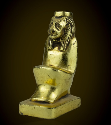 Egyptian Artifact Figurine Rare Statue of Goddess Sekhmet Authentic BC