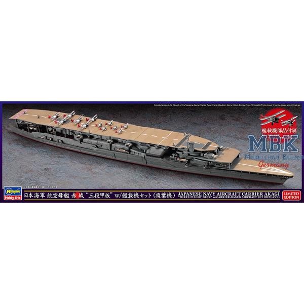 "Hasegawa HAS30072 Ijn Aircraft Carrier Akagi \"Three Flight Deck\""-image